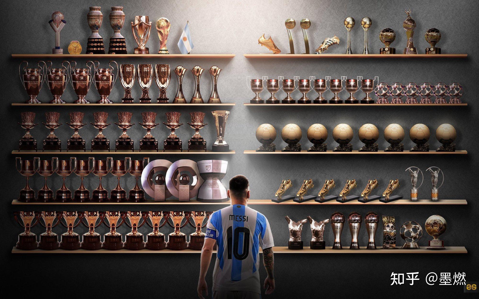 巴塞罗那前锋梅西在冠军杯比赛中获得一等奖