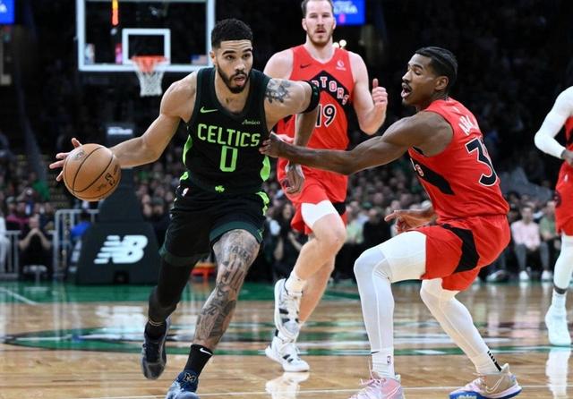 凯尔特人击败骑士，塔图姆28分